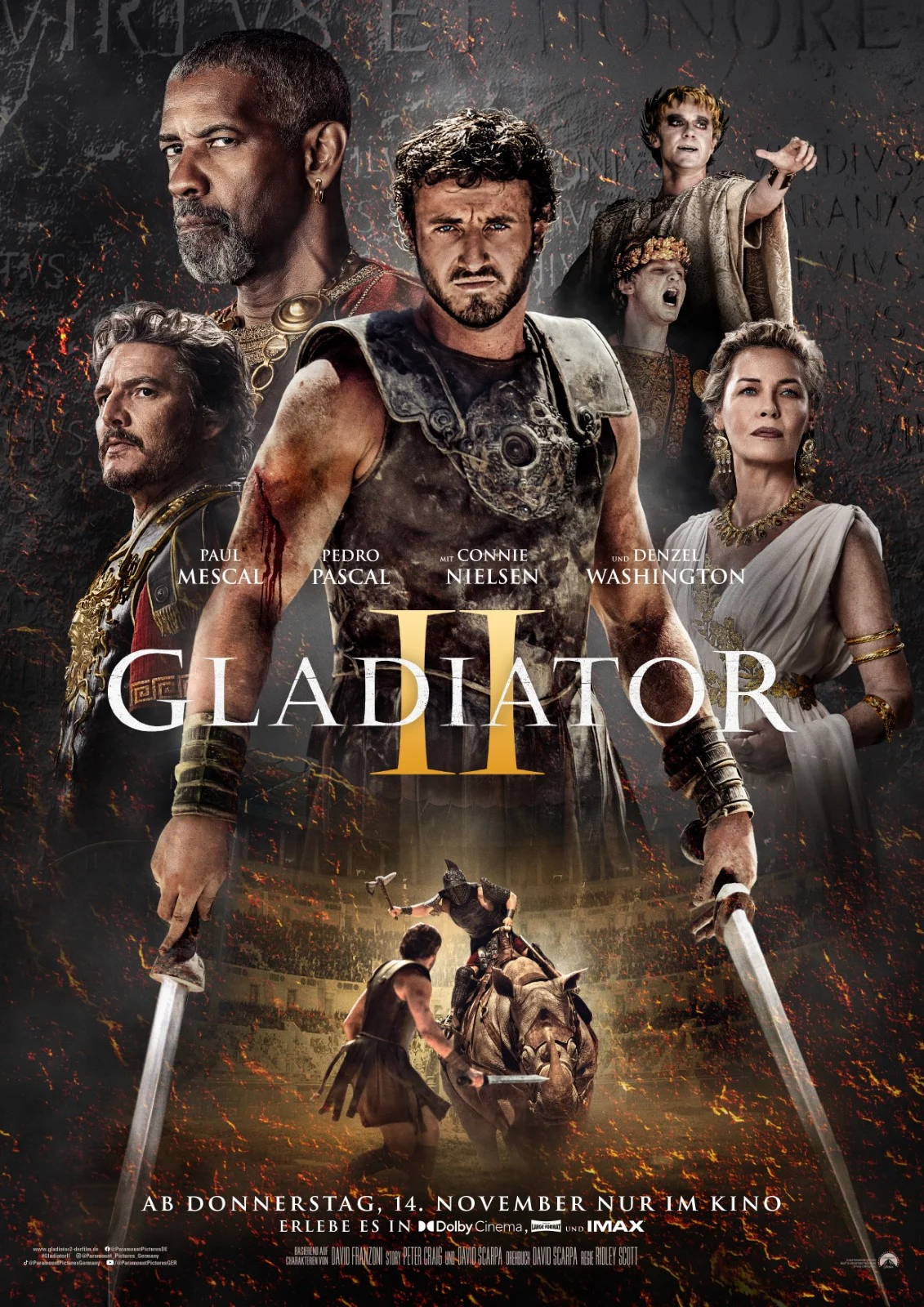 Filmplakat: Gladiator II